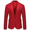 Traje de hombre de color sólido de nueva moda de comercio exterior 2023, AliExpress, traje de negocios transfronterizo de gran tamaño, abrigo para hombre, venta al por mayor.
