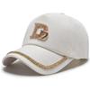 Gorra de béisbol nueva estilo western estilo callejero sombrero para el sol de alta gama hecho a mano con diamantes adhesivos sombrero hip hop sombrero colorido versátil sombrero de primavera y verano