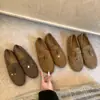 Zapatos Birkenstock Originales de Cuero Suave Estilo Old Money para Mujer, Otoño 2026 Nuevos Versátiles Melard Slip-On Cómodos Mocasines Venta al por Mayor