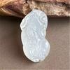 Colgante Pequeño Pixiu de Ágata Roja Natural, Colgante Pequeño de Jade Calcedonia, Adorno Colgante Pixiu, Accesorios de Joyería al por Mayor