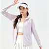 Roupa Casual de Seda de Gelo com Proteção Solar, Design Simples Estilo Japonês, Jaqueta Feminina Fina Solta com Proteção UV, Top Emagrecedor com Proteção Solar