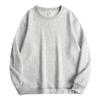 300g Hua Mian Men's Wear Outono/Inverno Crewneck Manga Longa Cor Sólida Solta Lazer Base Camisa Moda Marca Top Masculino Casal