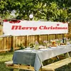 Amazon Transfronterizo Nuevo Banner de Bandera para Fiesta de Navidad Decoraciones de Atmósfera para Escena de Patio Festivo Decoraciones