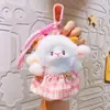 Muñeco de Peluche Lindo Colgante de Oveja con Falda, Llavero de Bolso de Oveja, Adorno de Muñeca Pequeña al por Mayor