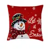 Capa de almofada de Natal quente transfronteiriça decoração de feriado capa de almofada de sofá para casa capa de almofada de cabeceira atacado