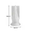 Molde para Anillo Soporte de Anillo Molde de Torre Arquitectónica Geométrica Castillo Vestido Transfronterizo Molde de Silicona Adornos de Piedra Difusor de Vela de Aromaterapia DIY