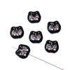 Pulsera de Cuentas para Gato Galleta Acrílico Accesorios Cadena para Celular DIY Colgante Cuentas Sueltas Joyería Material Hecho a Mano Accesorios