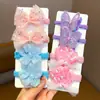 Corda de Cabelo Infantil Faixa de Cabelo Faixa de Cabelo para Meninas Corda de Cabelo Fofa Elástico de Cabelo para Meninas Acessórios de Cabelo Não Bata Anel de Toalha de Cabelo