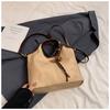 Bolso de gran capacidad para mujer, estilo vintage, otoño e invierno 2024, informal, combinable, bandolera, portátil, para el trabajo