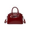 Bolso de Mano Simple de Alta Gama Nuevo y Moderno para Mujer, Elegante Casual para Desplazamientos Versátil de Cuero Encerado al Aceite, Bandolera