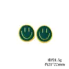 Accesorios de Resina de Carita Sonriente Desempaquetados Pegamento Cremoso DIY Funda de Teléfono Imán para Refrigerador Accesorios para el Cabello Decoración de Coche Hebilla de Zapato Pegatina Materiales
