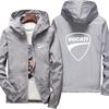 Jaqueta corta-vento fina com capuz para homens, primavera, outono, inverno, à prova de vento, impermeável, padrão de carro, corta-vento fino masculino, comércio exterior