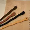 Nueva Horquilla de Sándalo Estilo Chino Cabeza Redonda Simple Horquilla de Verano Accesorios Estilo Antiguo para Mujer Dinastía Han Adorno para Cheongsam Venta al por Mayor