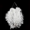 Barba de Papá Noel Barba Blanca Accesorios Navidad 2026 Decoraciones Transfronterizas Decoración Navideña Barba para Actuación