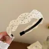 Diadema Ancha Trenzada Estilo Tong Liya para Mujer, Adecuada para Uso Diario, Añade un Toque de Lujo, Se Puede Usar para Lavarse la Cara y Sujetar el Cabello