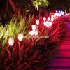 Lâmpada solar ao ar livre à prova d'água lâmpada de jardim arranjo de flores de rosas jardim villa varanda lâmpada decorativa lâmpada de gramado LED