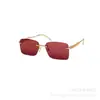 Lujosas Gafas de Sol de Diseño para Hombre y Mujer, Sin Montura Protección UV400, Star Wear Ct0545S