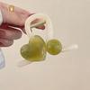 Elegante Jelly Shark Clip Bonito Cocar Acessórios para o Cabelo Feminino All-match Love Hair Clip Back Head Hair Clip