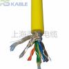 Cable de red de poliuretano PUR8 de núcleo anti-agua, 24AWG, estanco, flotabilidad cero, cable de video flotante para monitoreo de ROV submarino