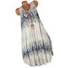 Verão 2023 ebay wish Amazon moda feminina europeia e americana quente vestido com estampa digital à vista!