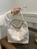 Bolsa Balde Estilo Chinês Artístico para Mulheres 2025 Nova Bolsa Versátil Estampada Tendência de Celebridade da Internet Bolsa de Ombro