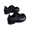 Sapatos Pequenos de Couro Macio para Mulheres 2025 Nova Fábrica de Sapatos Femininos Atacado Sapatos de Mãe Versátil Casual Mocassins com Solado Grosso Flats