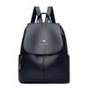 Mochila Transfronteiriça de Couro Macio para Mulher Novo Estilo Simples e Versátil Moderna Lazer ao Ar Livre Grande Capacidade Mochila Feminina Mochila Escolar