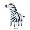 Novo Festa de Aniversário Animal Transfronteiriça Elefante Zebra Chifre Baleia Cabeça de Panda Gato Microfone Animal de Desenho Animado Balão de Filme de Alumínio