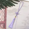 Corda Penduricalho para Peça de Mão com Nó Chinês, Pingente Hanfu, Sachê, Sachê para Carro Estilo Antigo, Corda Penduricalho para Bolsa, Lote de Franjas com Nó Chinês