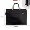Venta Directa de Fábrica Conferencia Capacitación Bolsa Portátil para Documentos Tela Oxford Impermeable Maletín Bolsa para Documentos de Doble Capa con Logotipo Impreso