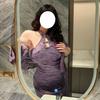 Tamanho Grande Sexy Pura Luxúria Garota Quente Roxo Gola Halter Lingerie Sexy Feminina Estilo Chinês Botão Cheongsam Gola Alta Pendente Lingerie Sexy