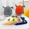 Toucas de Outono e Inverno para Bebês, Toucas de Lã Fofas e Super Fofas em Forma de Dinossauro, Toucas de Tricô Pulôver Quentes de Inverno para Meninos e Meninas