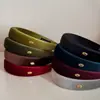 Faixa de Cabeça Retrô de Veludo Esponjoso de Cano Alto para Mulheres, Faixa de Cabeça Larga para Lavar o Rosto, Faixa de Cabeça de Alto Padrão para Outono e Inverno, Faixa de Cabeça, Acessórios de Cabelo