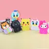 Monedero de Silicona de Dibujos Animados Transfronterizo Pellizcar Música Juguete Educativo de Descompresión Bolsa de Almacenamiento de Flor Conejo Bolsa Pionera Matar Ratones