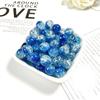 Joyería de Palomitas de Maíz de 10 mm Cuentas Sueltas Cuentas de Vidrio Cuentas de Vidrio Cielo Estrellado Materiales para Accesorios Hechos a Mano DIY Pulsera Pulsera Niñas