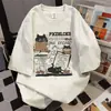 Diseño de Nicho Marca de Moda Camiseta Divertida Estampada de Manga Corta Verano 2025 Ropa de Trabajo Nuevos Tops Holgados para Hombre y Mujer Ins