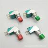 Suministro Botón Interruptor Automático Máquina de Gemas Interruptor Microinterruptor Tapa Roja y Azul de 12 mm Ds438