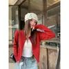 Chaqueta cárdigan suéter negra para mujer, nuevo estilo popular 2026, adecuada para principios de otoño, top de punto trenzado