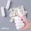 Funda para dedo látex empaque funda protectora para dedo de trabajo engrosada protector de mano resistente al desgaste funda para un solo dedo elástica antideslizante