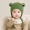 Gorro para bebé para otoño e invierno, gorro de punto para bebés niños, gorro cálido y grueso que cubre las orejas para bebés e infantes, gorro de invierno
