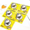 Mango de Tapa de Olla de Acero Inoxidable, Perilla Universal Anti-quemaduras para Tapa de Olla, Accesorio de Utensilio de Cocina, Mango de Metal Engrosado para Tapa de Olla
