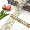 Ancho 5cm Nuevo Vestido de Novia Accesorios de Ropa para Mujer Venta al por Mayor Estilo Étnico Encaje Bordado Accesorios Cinta