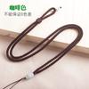 Cordón Colgante Tejido a Mano Ágata Jade Hebilla de Seguridad Jade Colgante Cuerda Halter Venta al por Mayor Gama Alta Juguete Cultural Cuerda para Collar
