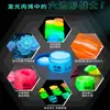 Pigmento Luminoso Tinta Infantil Grafite Conjunto de Pigmentos Brilhantes Pintura Manual DIY Roupas e Sapatos Boneco de Gesso Pigmento Fluorescente