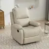 Sillón reclinable perezoso multifuncional para una persona para manicura, extensiones de pestañas y pedicura, mecedora eléctrica reclinable y para dormir para salón de belleza y sala de estar