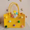 Saco de feltro saco de presente de lua cheia desenhos animados DIY bebê lua cheia saco de presente saco de compras
