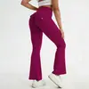 Calça Yoga Flare com Bolso Amazon Workwear Secagem Rápida Sensação Nua Levanta Bumbum Calça Yoga Fitness Esportiva