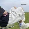 Sentido del Diseño de Hebilla Pantalones Cortos High Street para Hombre Pantalones Casuales de Cinco Puntos Marca de Moda Trickster Guapo Pantalones Cargo Verano Sueltos Pantalones de Hombre