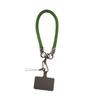 Cordão de Pulso Personalizado para Celular Corda de Pulso Celebridade da Internet Corda Trançada Colorida Clipe de Patch Multifuncional Peça Pendente Corda de Mão Corda Curta