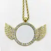 Transferencia de Calor Alas de Ángel Placa de Aluminio de Cristal Collar de Sublimación Collar Personalizado de Metal Aliexpress Amazon